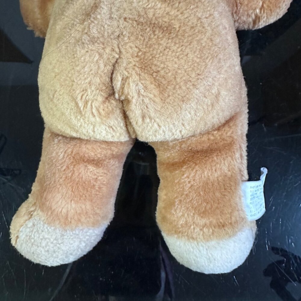 Vintage 1980s Shoney Bear Plush Toy 9" Beige Brown Soft Stuffed Animal Collectib - Picture 7 of 8
